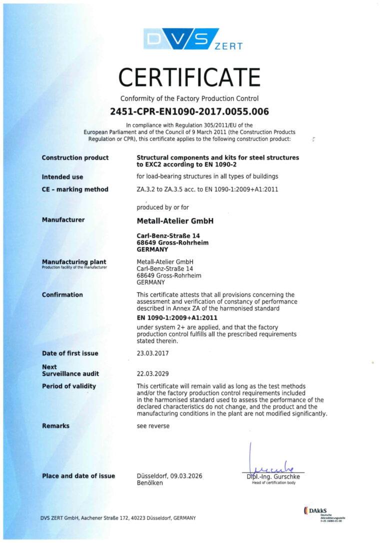 EN 1090-2 EXC. 2 Englisch Vorderseite_1